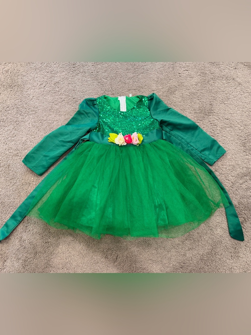 Green Sequin Dress